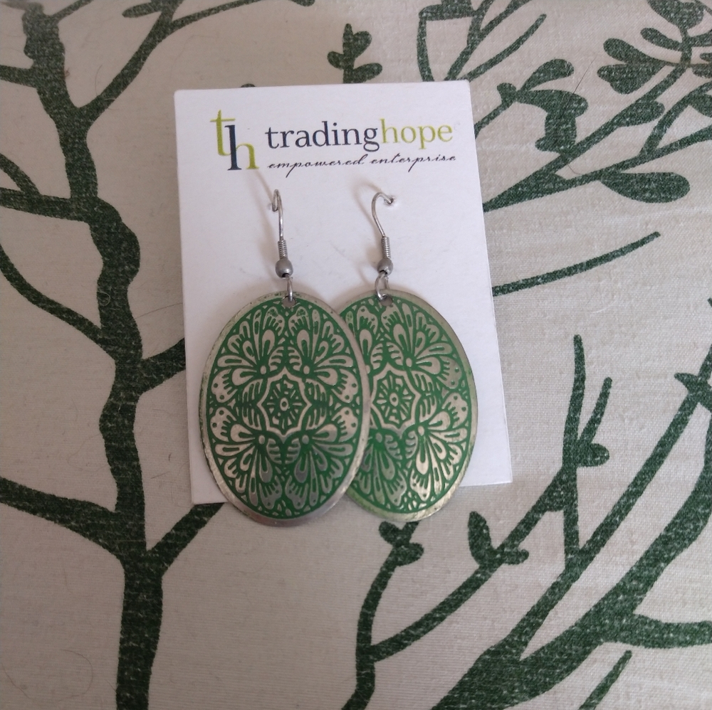 Dangling earrings
